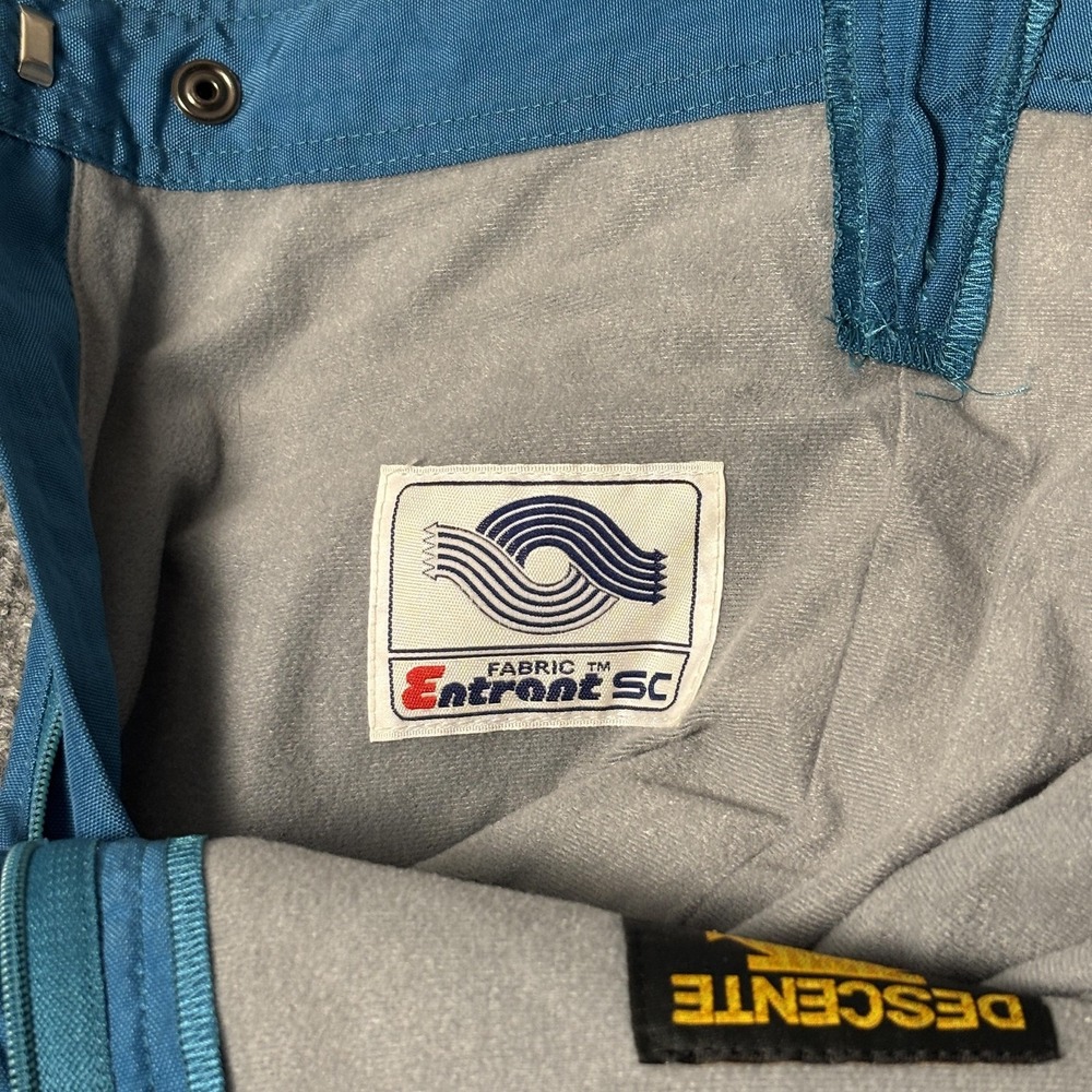 Vintage Descente Snow Pants Mens 34 Blue Ski Radipant Entrant SC Japan 90s - Picture 7 of 16